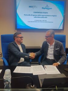 SOTTOSCRIZIONE PROTOCOLLO ANCE MOLISE ANAEPA CONFARTIGIANATO MOLISE 27 MAGGIO 2026