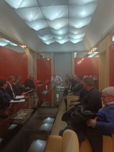 INCONTRO CON PRESIDENTE PROVINCIA DI CAMPOBASSO  GIUSEPPE PUCHETTI 12 FEBBRAIO 2025