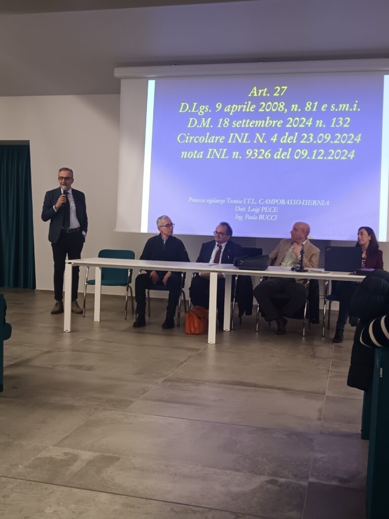 SEMINARIO SU BADGE DI CANTIERE E PATENTE A CREDITI TERMOLI 17 DICEMBRE 2025